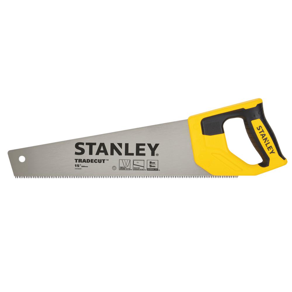 Stanley Tradecut 15 In Tooth Saw Stht20348 The Home Depot