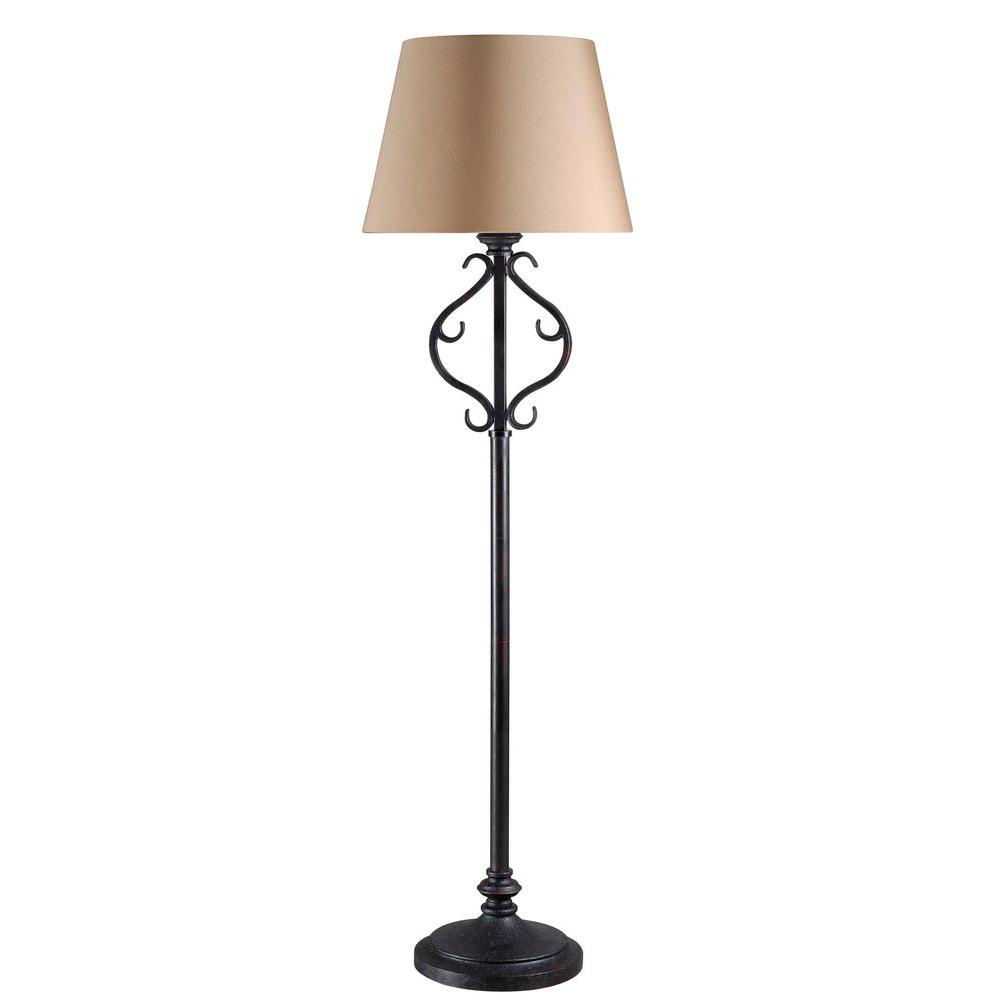 Kenroy Home Clairmont 60 In Oil Rubbed Bronze Outdoor Led Solar Kenroy Home Clairmont 60 In Oil Rubbed Bronze Outdoor Led Solar Floor Lamp