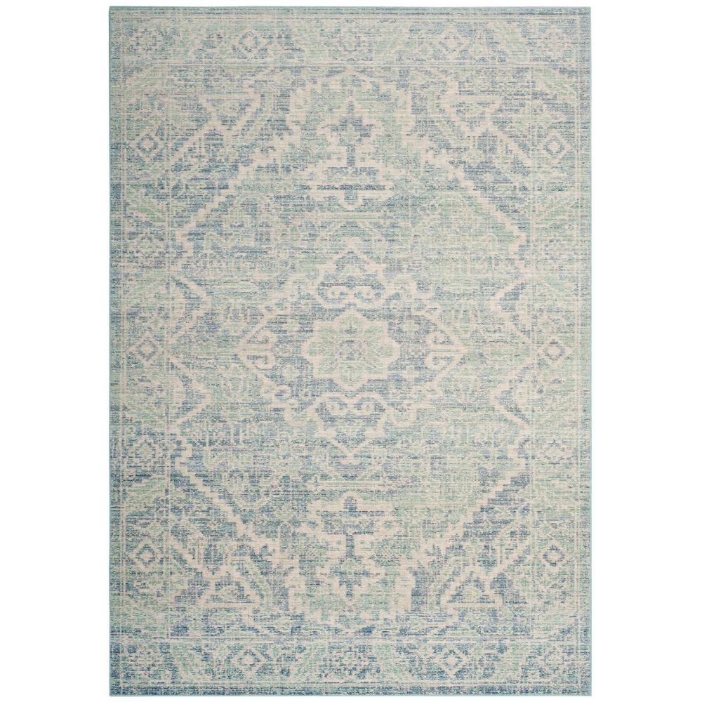Safavieh Windsor Seafoam Blue 5 Ft X 7 Area Rug Wds333j The Safavieh Windsor Seafoam Blue 5 Ft X 7 Area Rug
