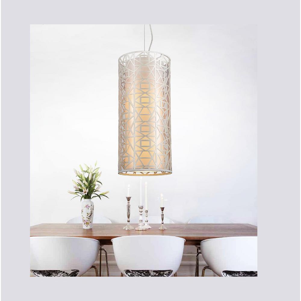 Cwi Lighting Nina 2 Light White Chandelier 5420p9w The Home Depot Cwi Lighting Nina 2 Light White Chandelier