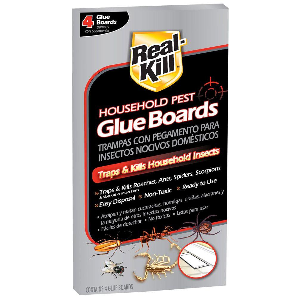 Real-Kill Household Pest Glue Boards (4-Count) by Real-Kill