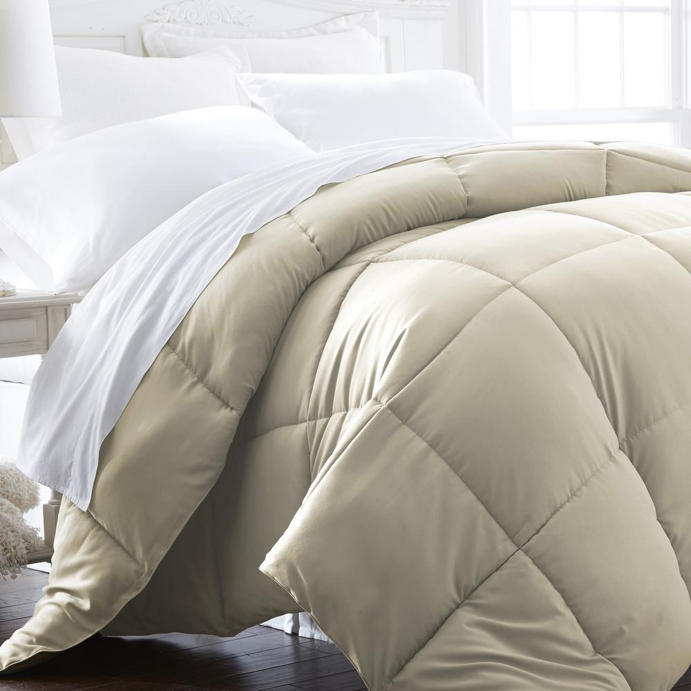 Becky Cameron Performance Ivory Solid King Comforter