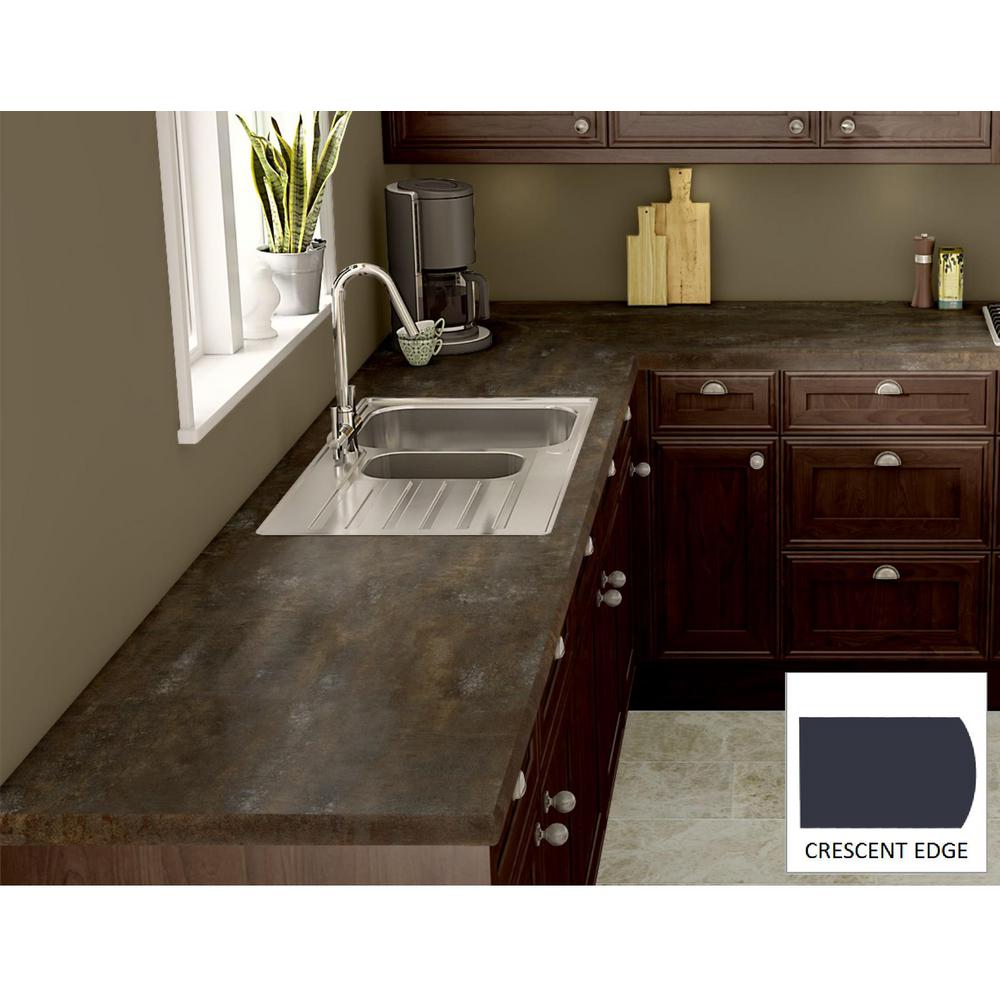 Wilsonart Fired Steel Laminate Custom Crescent EdgeCFC144499460