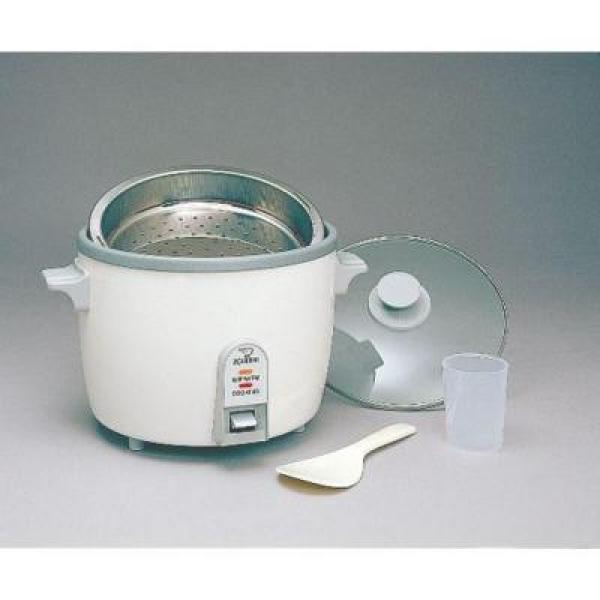 Zojirushi 6Cup White Rice Cooker with Stainless Steel Steaming Tray