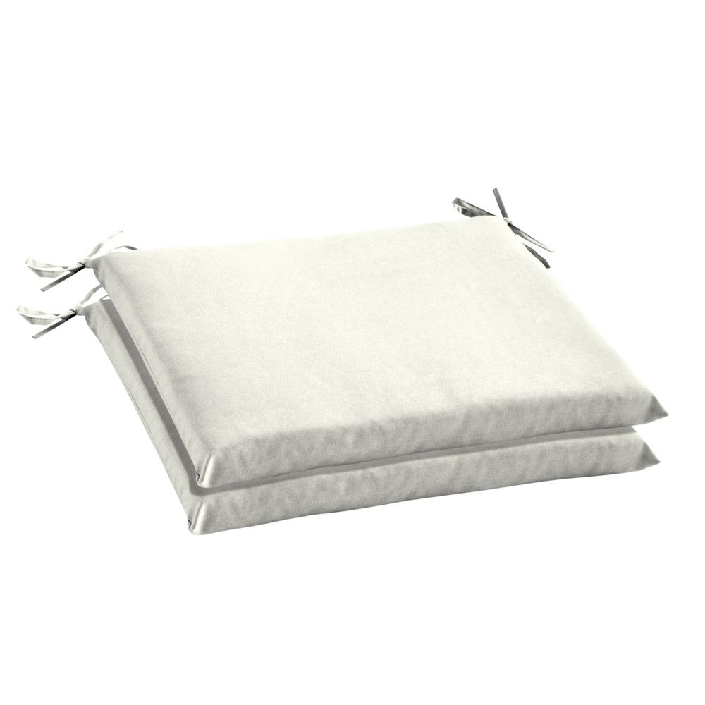 Home Decorators Collection 24 x 24 Sunbrella Canvas White Deep Seating