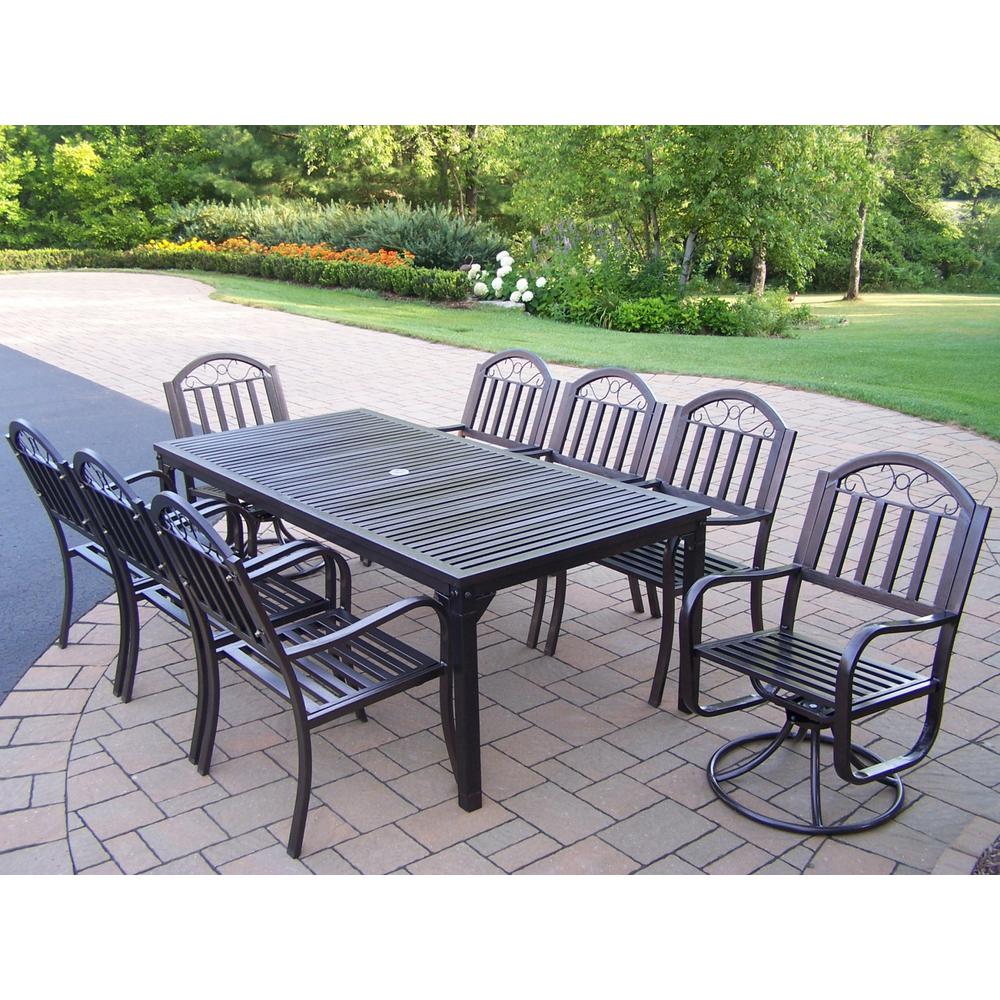 Cast Iron Patio Dining Sets Patio Dining Furniture The Home Depot