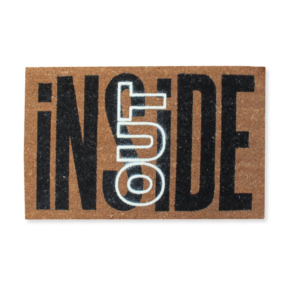 A1HC First Impression Inside Out 18 in. x 30 in. Coir Door MatPTF1001