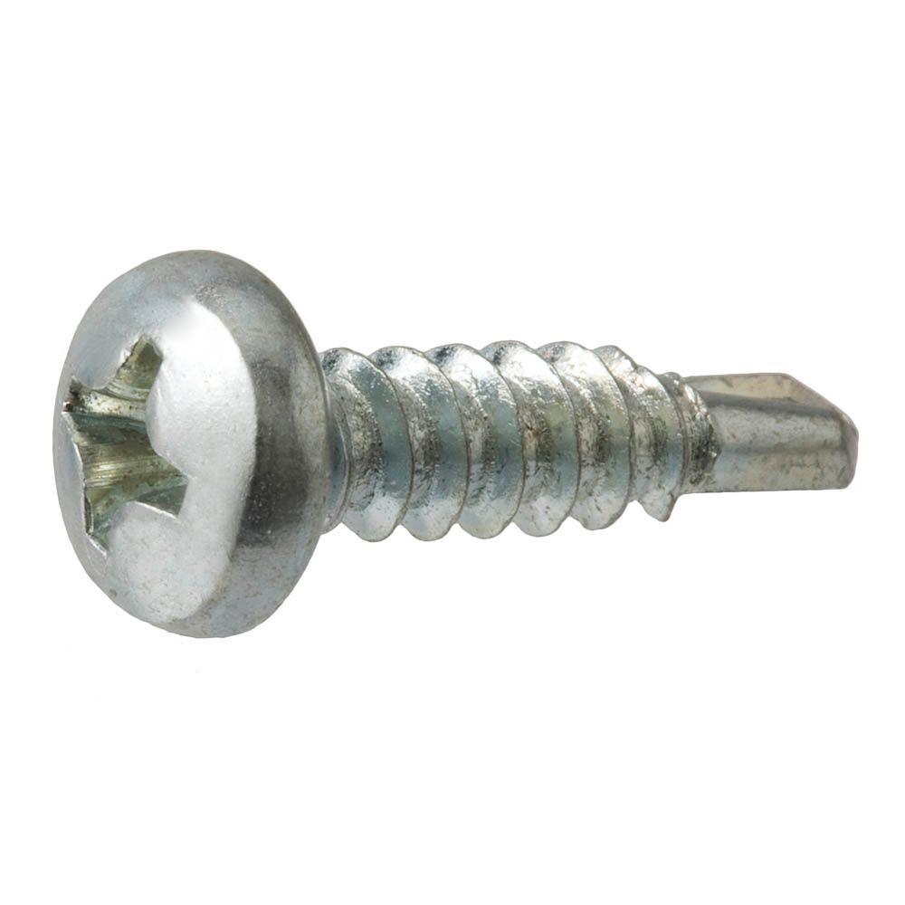 Slotted pan Head Sheet Metal Tapping Screw Stainless Steel #8X3/8" Qty 25 