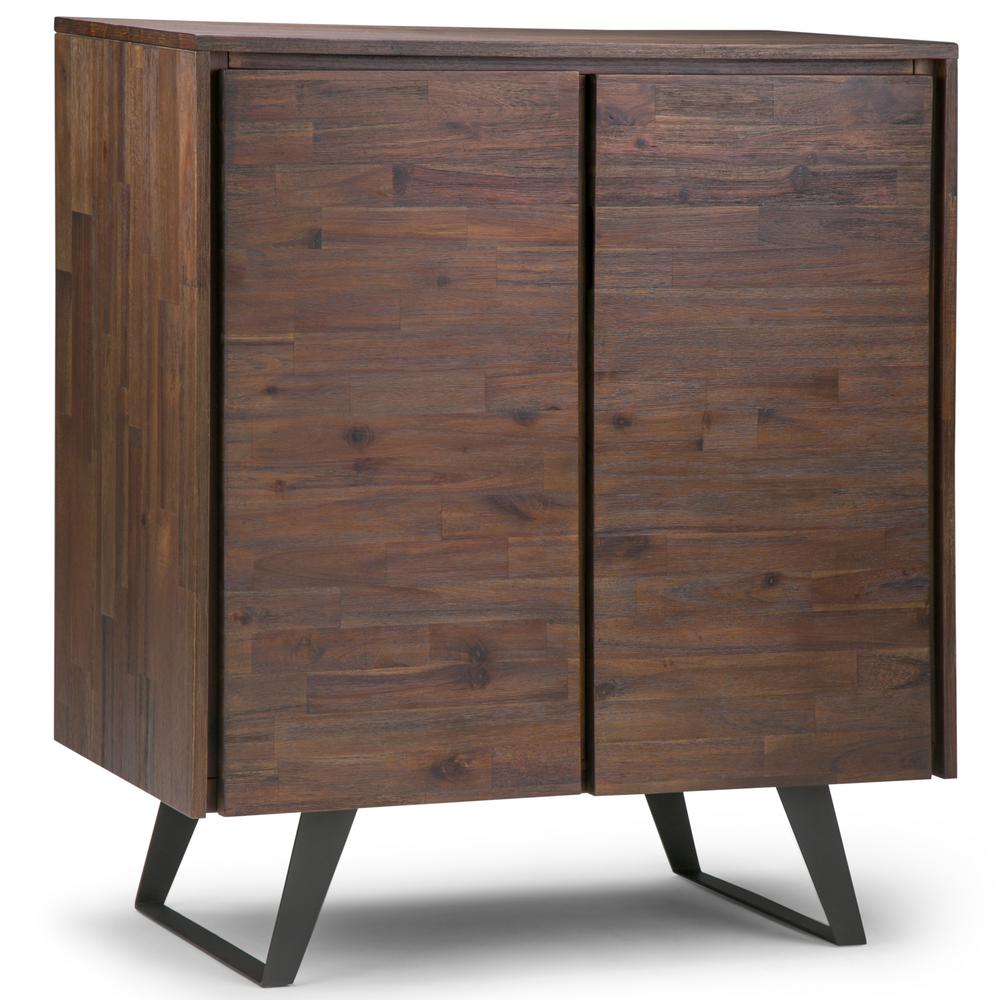 Brooklyn Max Fulton Solid Acacia Wood And Metal 39 Inch Wide