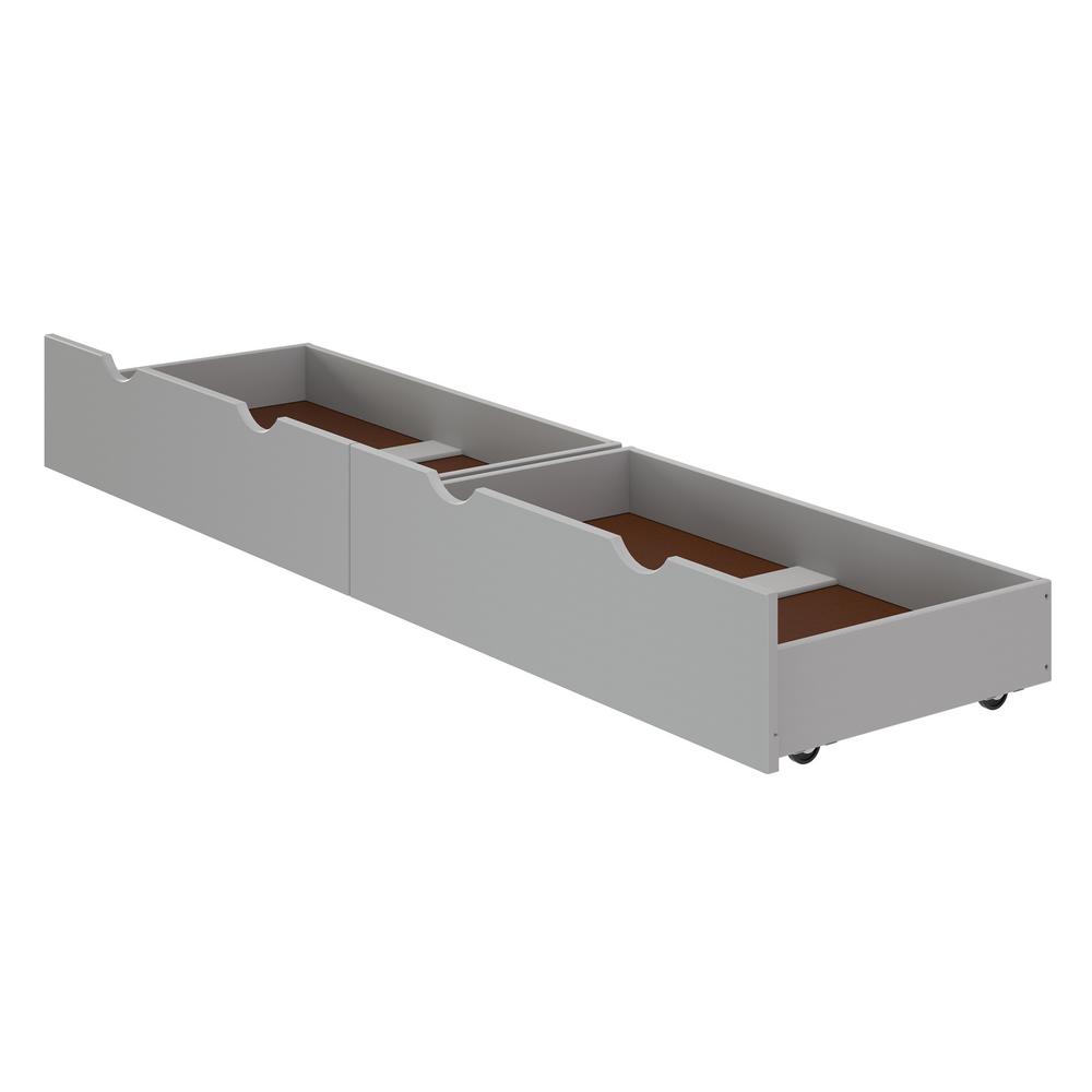 white underbed storage