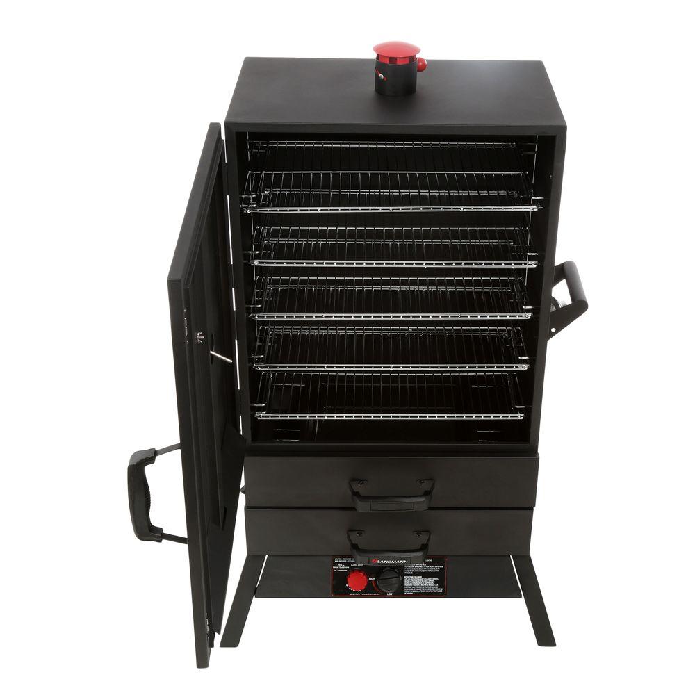 Smoky Mountain 38 In Vertical Wide Chamber Propane Gas Smoker 2
