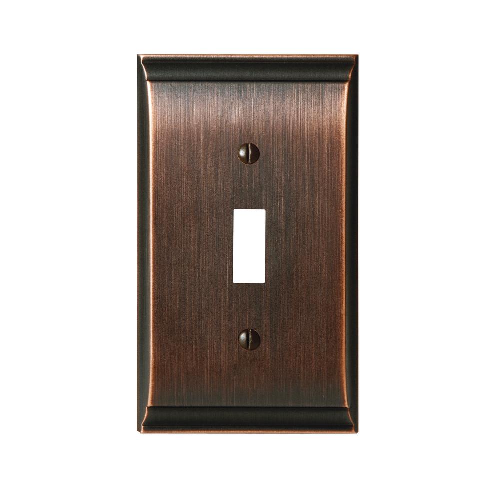 Amerock Candler 1Toggle Wall Plate, OilRubbed Bronze1906986 The