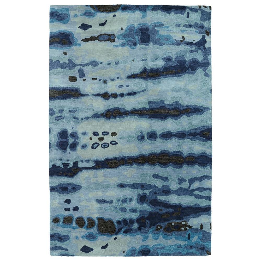 Kaleen Brushstrokes Blue 10 Ft X 13 Area Rug Brs03 17 9 6 Kaleen Brushstrokes Blue 10 Ft X 13 Area Rug