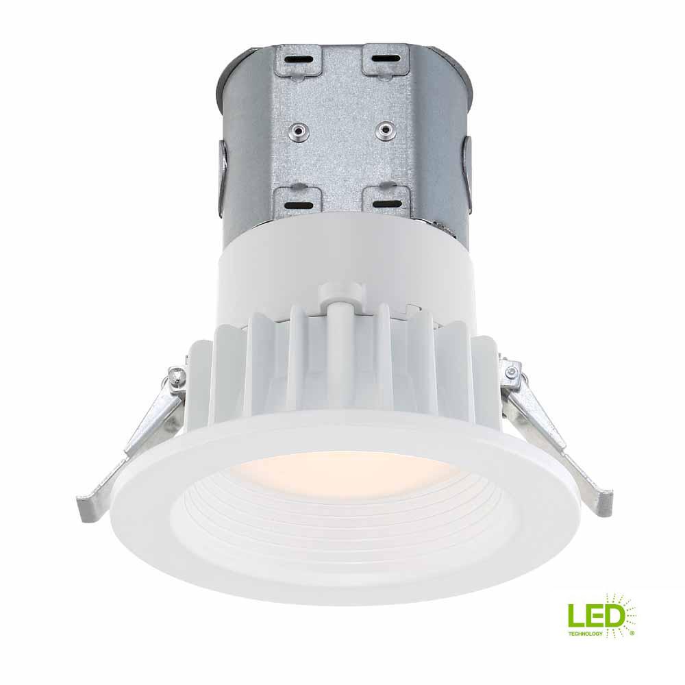 Commercial Electric Easy Up 4 In White Integrated Led Commercial Electric Easy Up 4 In White Integrated Led