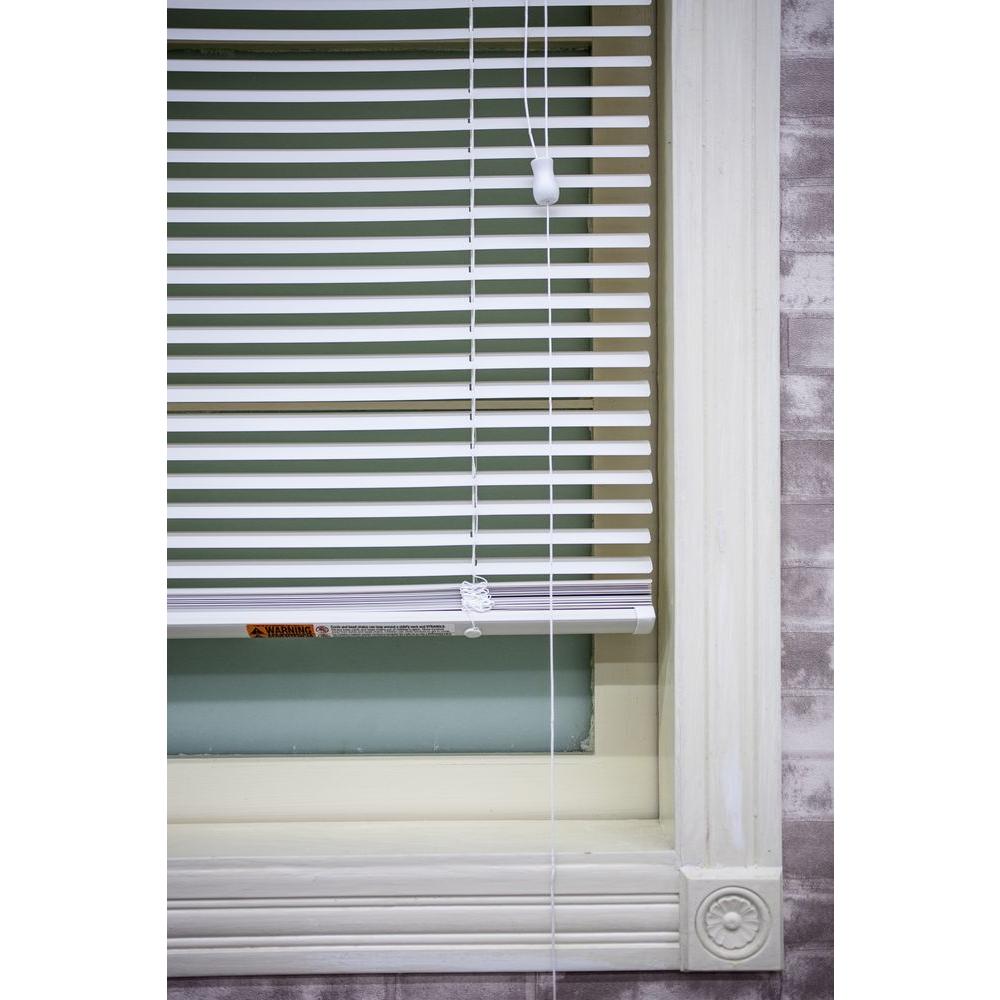 Corded Vinyl Mini Blinds Mini Blinds The Home Depot