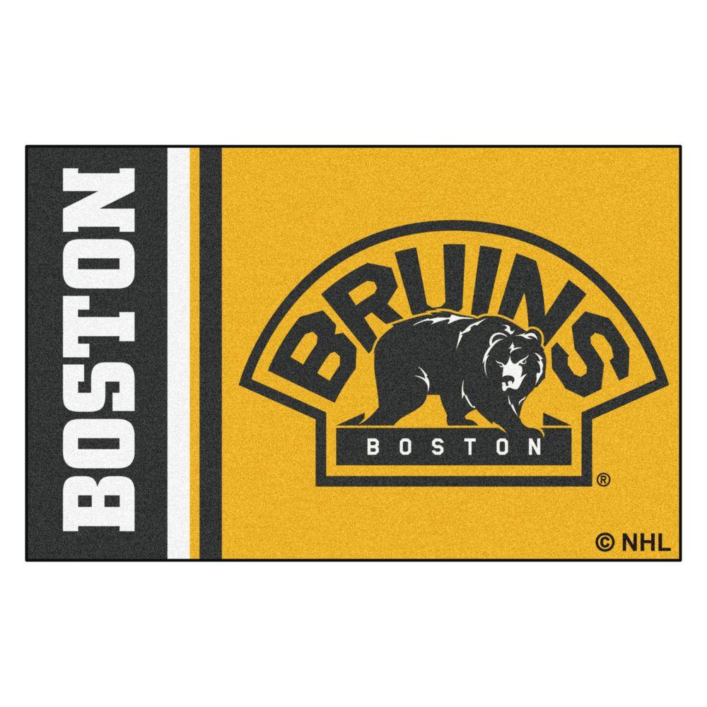 Fanmats Nhl Boston Bruins Gold 2 Ft X 3 Indoor Area Rug 19254 Fanmats Nhl Boston Bruins Gold 2 Ft X 3 Indoor Area Rug