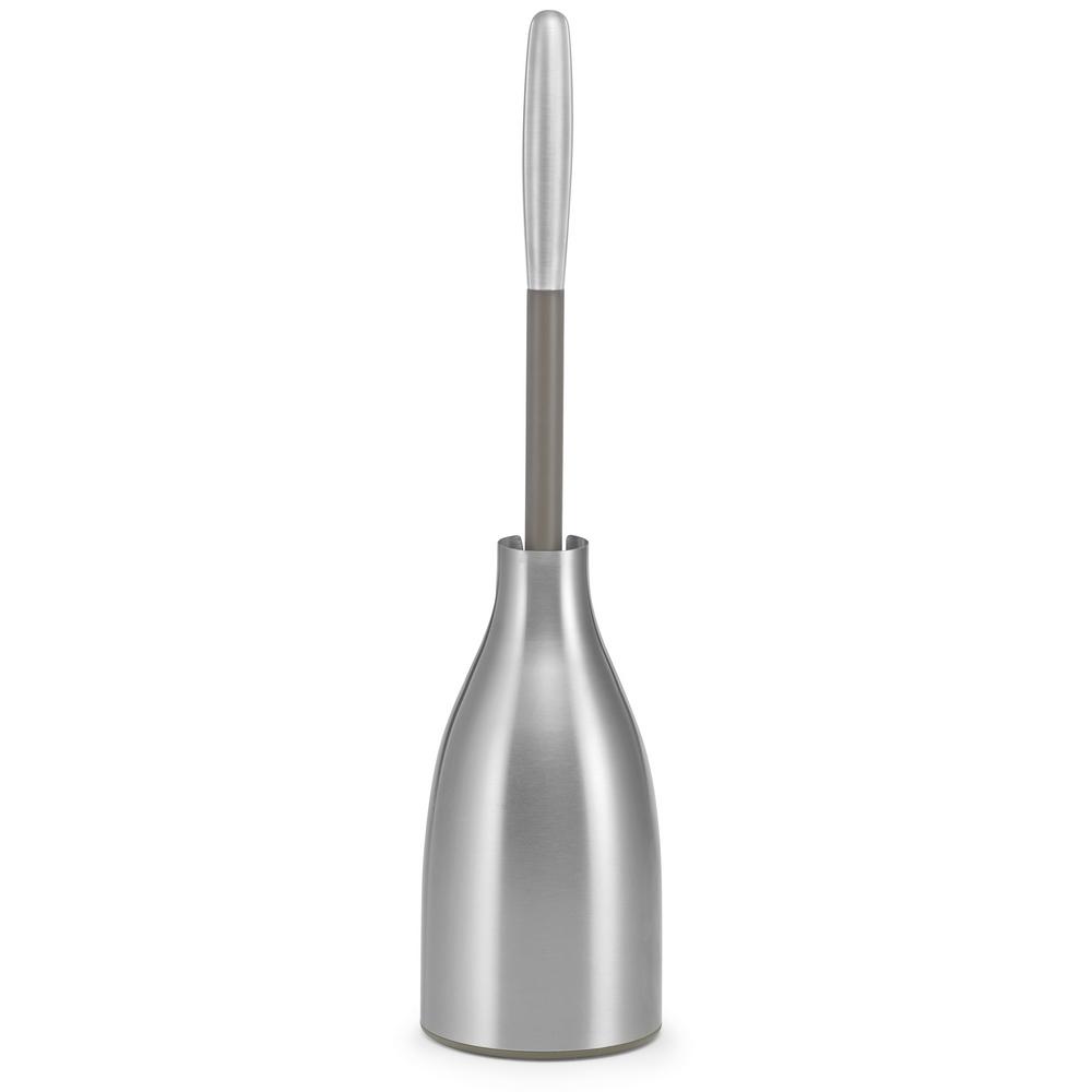 Polder Stainless Steel Toilet Brush CaddyBTH631747RM The Home Depot