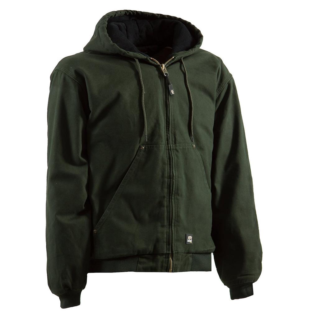 large hooded jacket