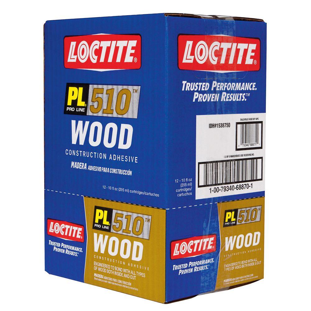 Loctite PL 10 fl. oz. Wood Adhesive (12-Pack) by Loctite