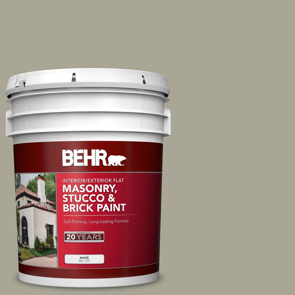 BEHR 5 gal. N3504 Jungle Camouflage Flat Interior BEHR 5 gal. N3504 Jungle Camouflage Flat Interior