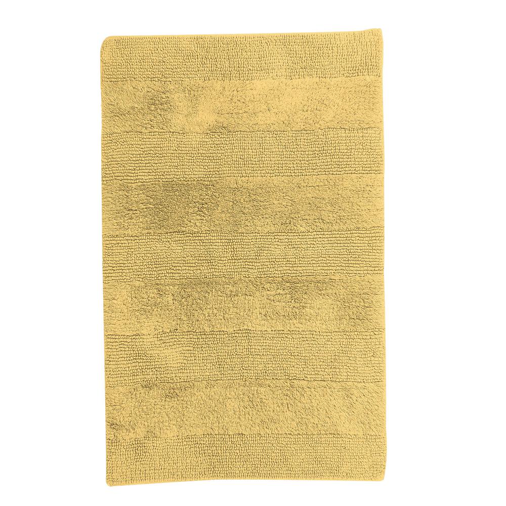 The Company Store Company Cotton Chunky Loop Gold 24 In X 24 In Bath Rug Vj46 Sq Gold The Home Depot