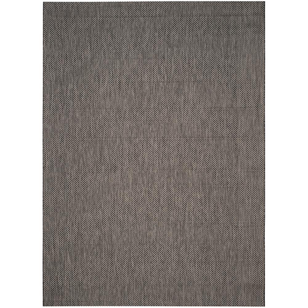 Safavieh Courtyard Black/Beige 9 ft. x 12 ft. Indoor/Outdoor Rectangle