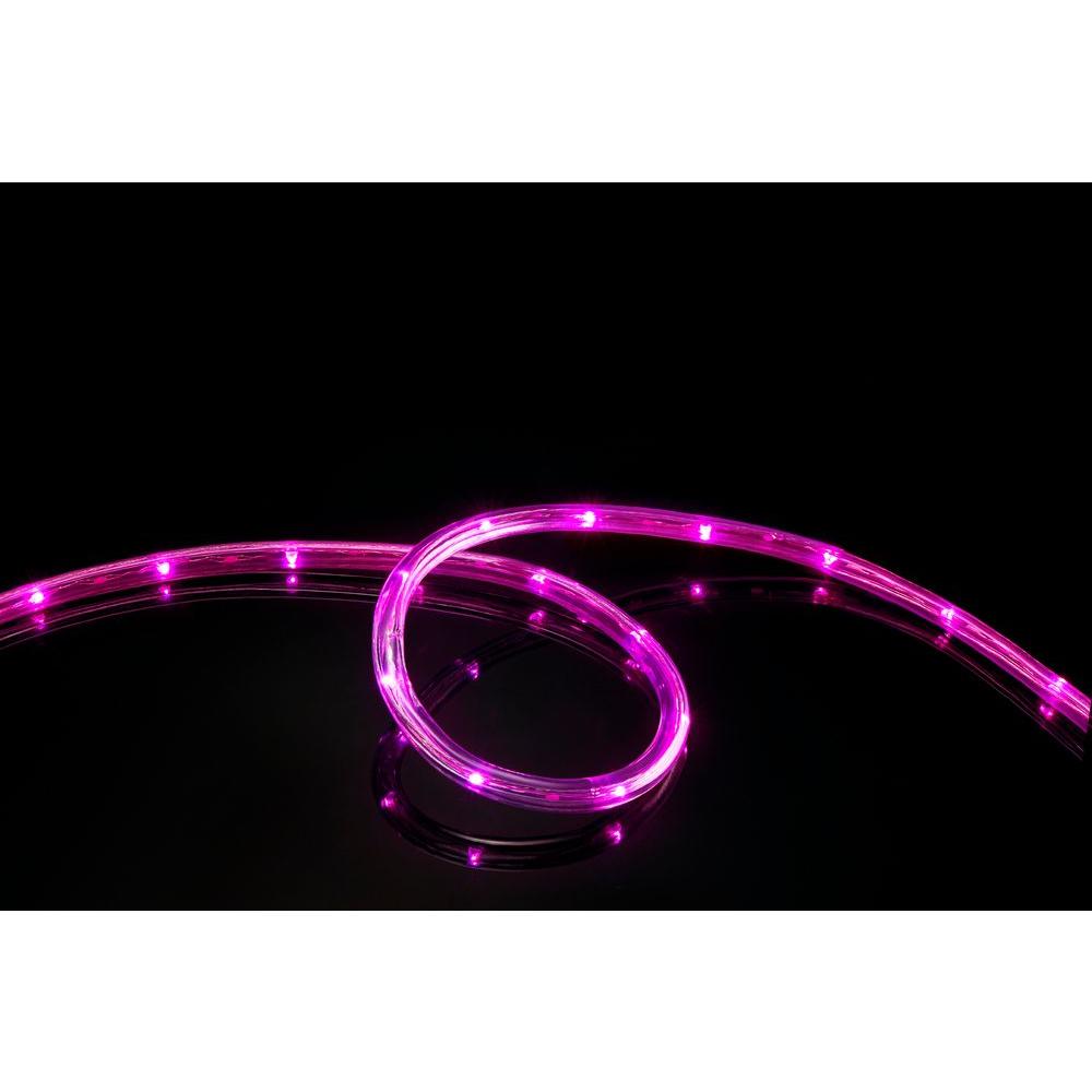 Meilo 16 Ft 108 Light Led Pink All Occasion Indoor Outdoor Rope 108 Light Led Pink All Occasion Indoor Outdoor Rope