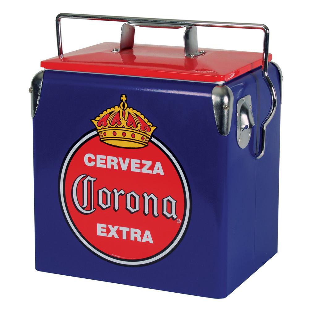 Koolatron 13 L Stainless Steel Ice Coca-Cola Chest Cooler-CCVIC-13 ...