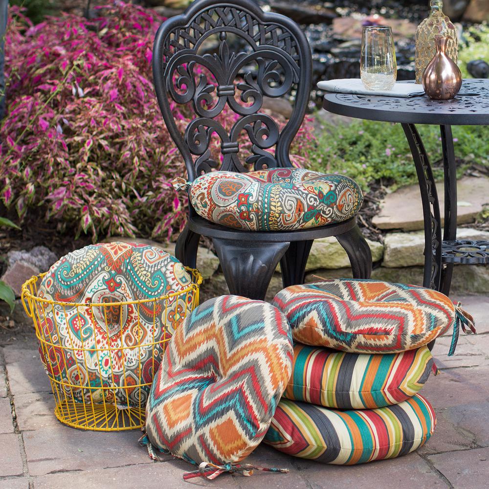 South Pine Porch Am5816s2 Brick, Outdoor Bistro Chair Cushions Round