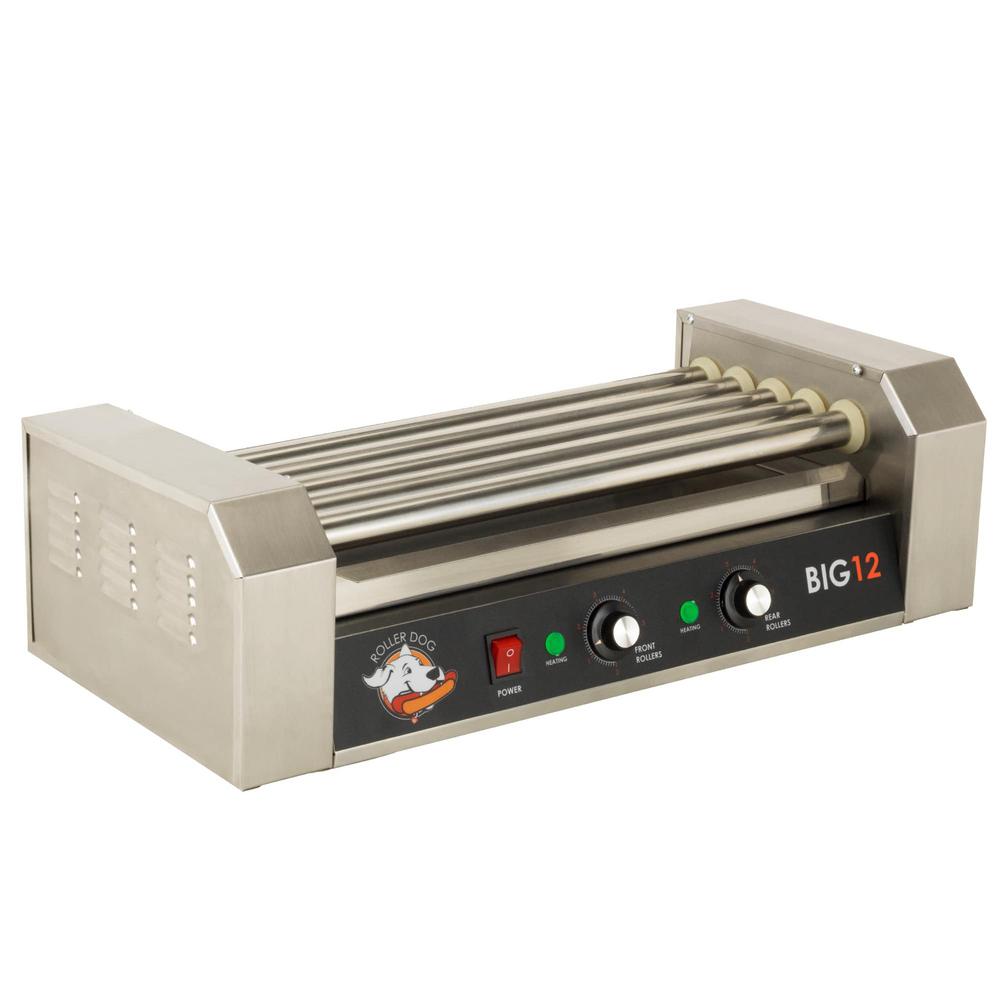 RollerDog Big 12 Stainless Steel Hotdog Roller 