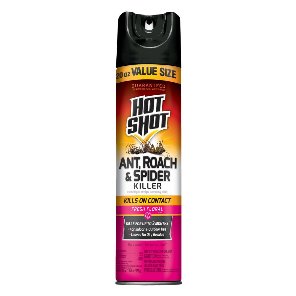 Hot Shot 20 Oz Ant Roach And Spider Fresh Fl