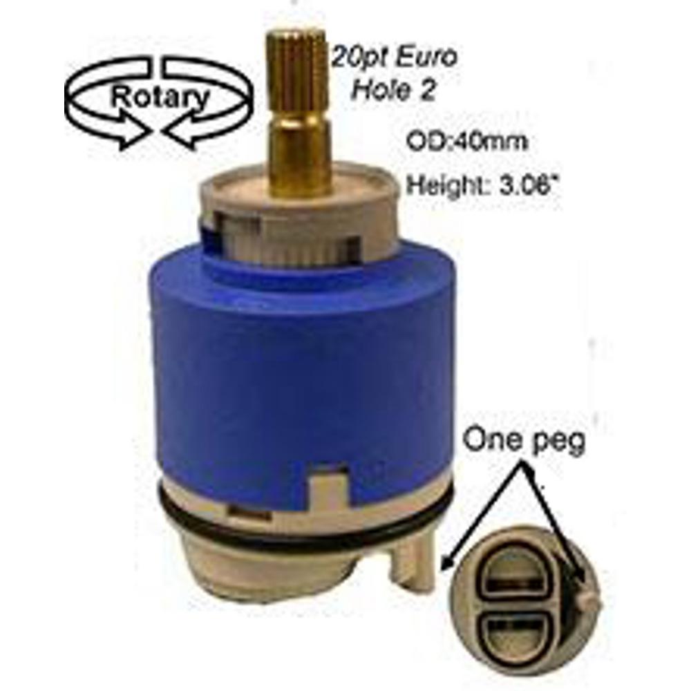 Jag Plumbing Products Shower Cartridge With 20 Point Spline For