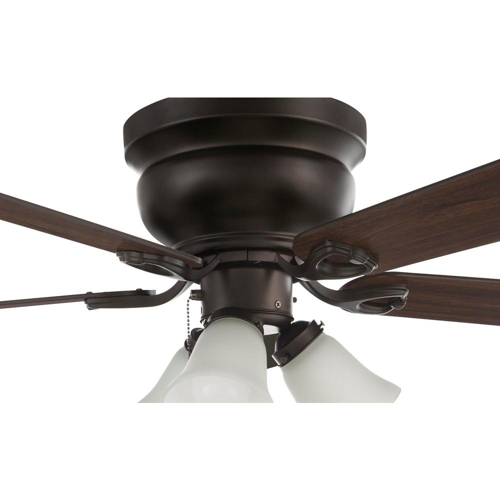 Clarkston Ii 44 In Led Indoor Oiled, Oil Rubbed Bronze Ceiling Fan Light Kit