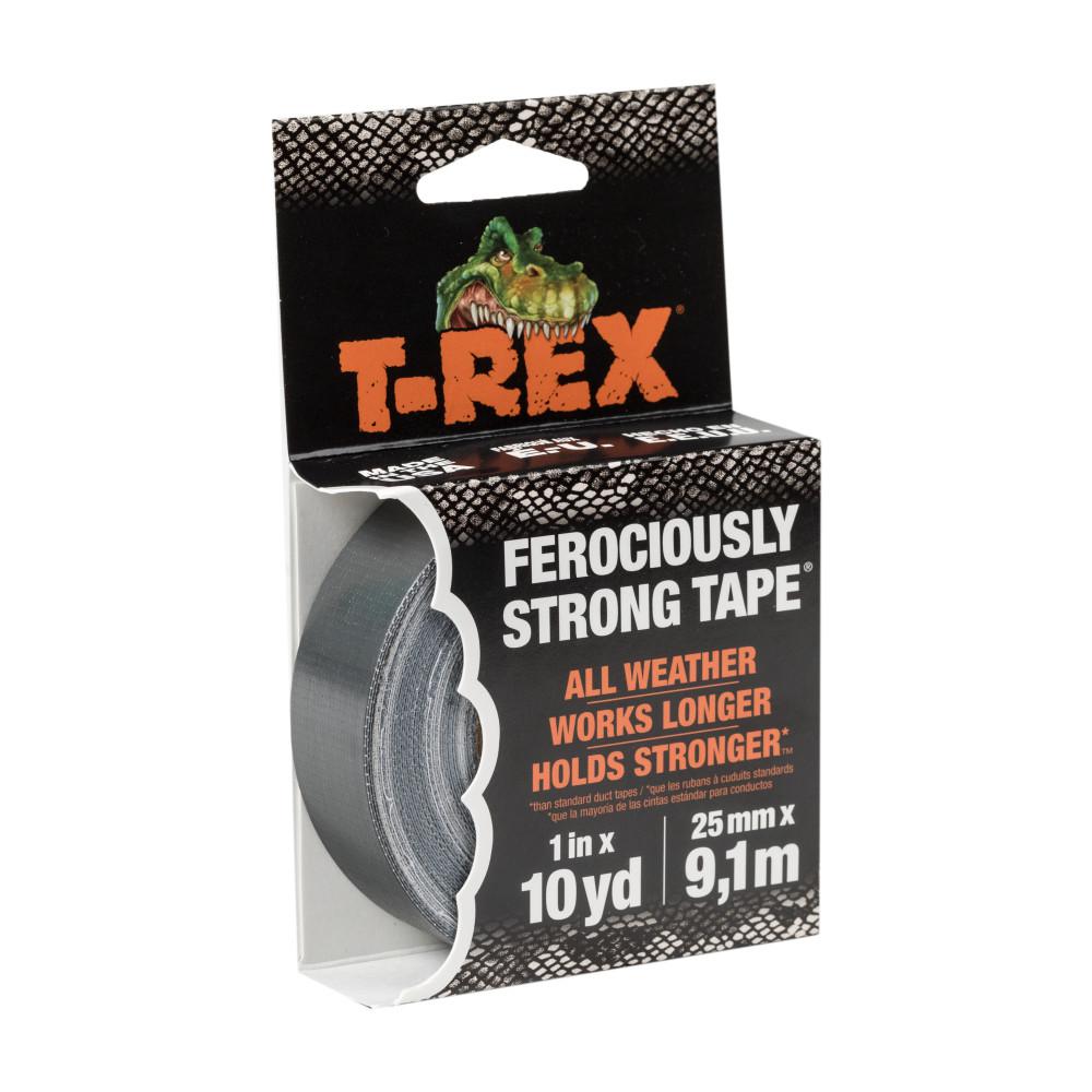 UPC 040074023765 product image for T-REX 1 in. x 10 yds. Gunmetal Gray Mighty Roll Duct Tape | upcitemdb.com