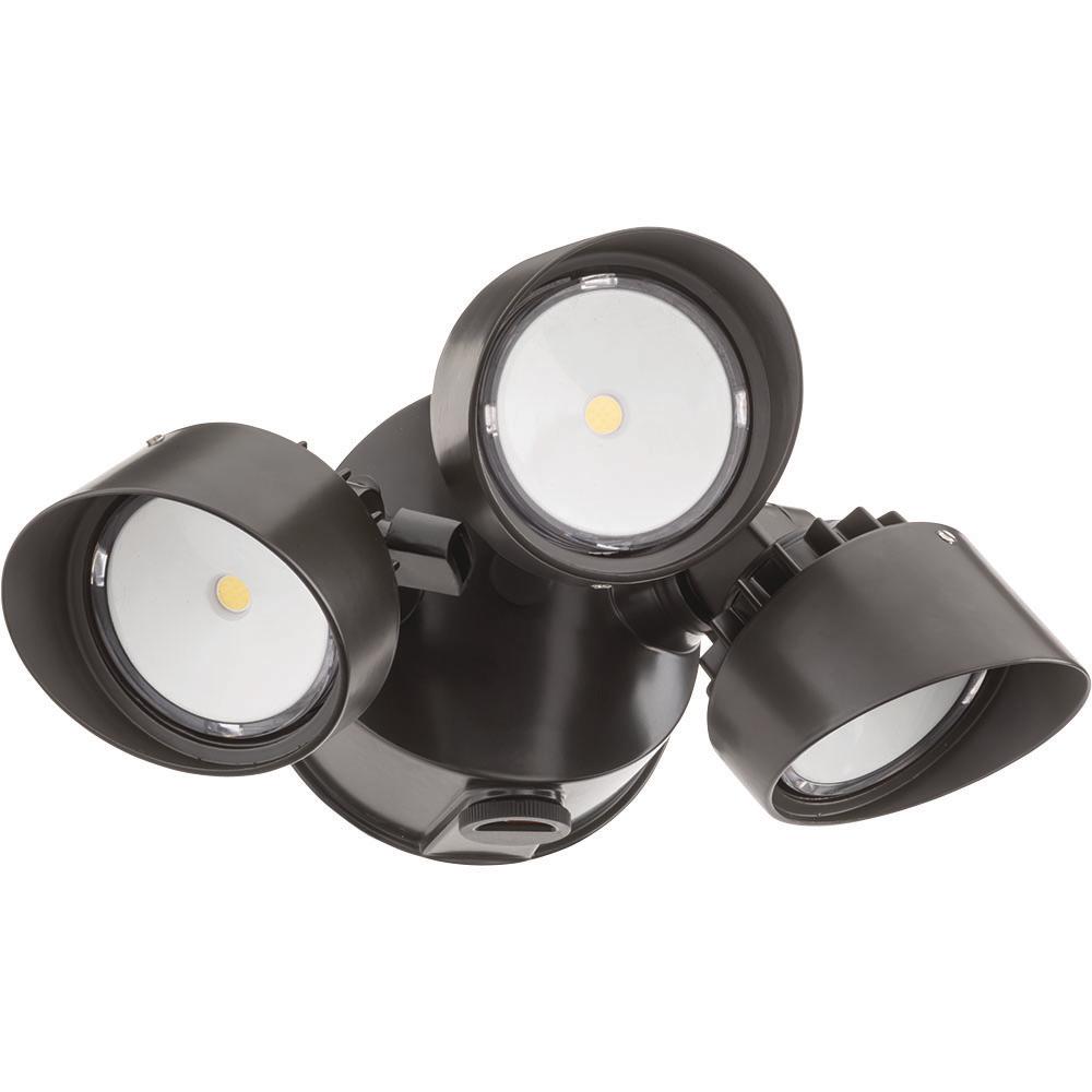 Dusk To Dawn Bronze Lithonia Lighting Flood Lights Outdoor Olf 3rh Bronze Outdoor Integrated Led Round Wall Mount Flood Light With Dusk To Dawn Photocell