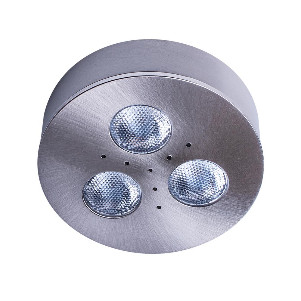 Armacost Lighting Pro-Grade Dimmable LED Brushed Steel Puck Light