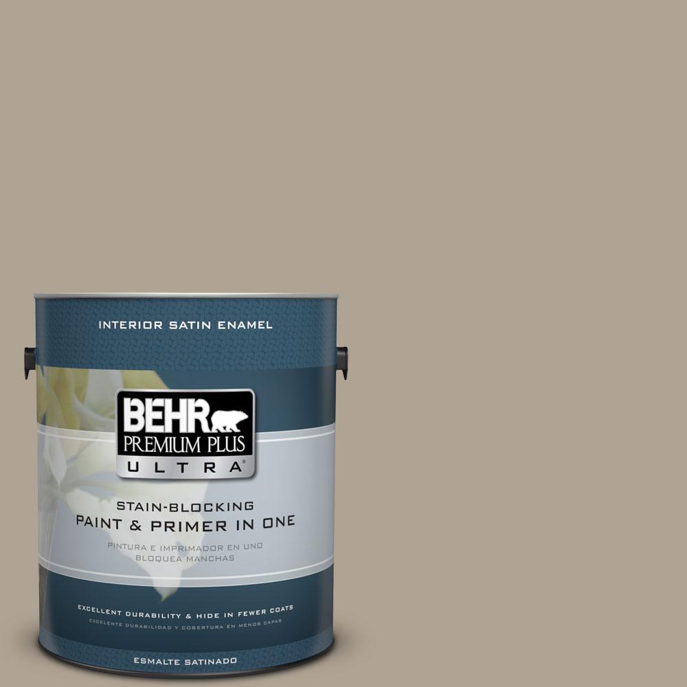BEHR Premium Plus Ultra 1gal. 730D4 Garden Wall Satin Enamel