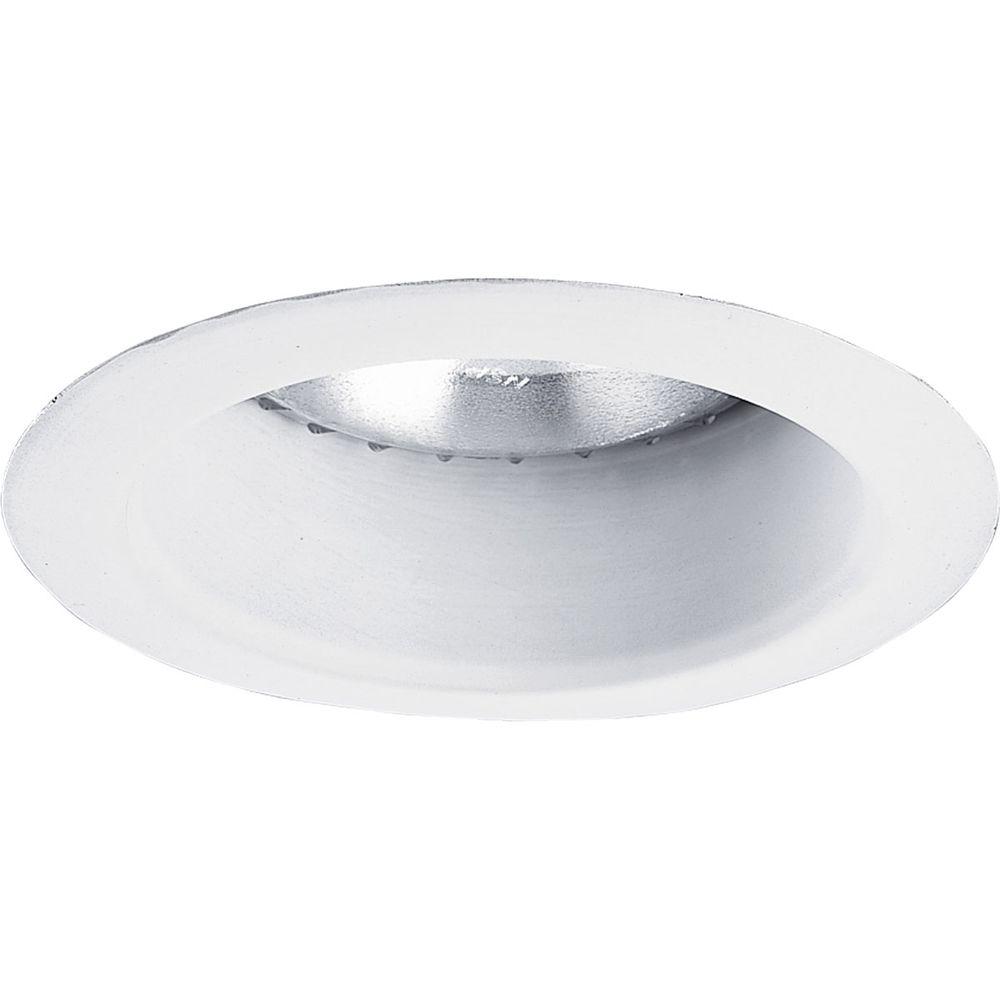 Progress Lighting 5 In White Recessed Open Shower Trim P8367wl 28 White Recessed Open Shower Trim