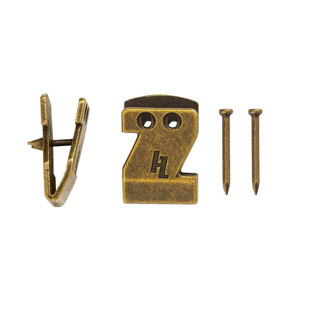 HangZ 15 lb. Canvas Flat Mount Sawtooth Hooks (2Pack)40031 The Home