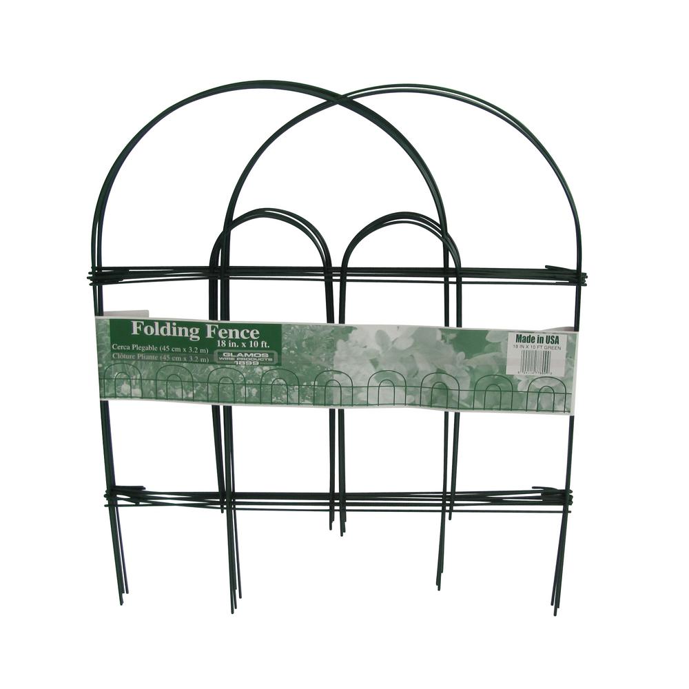 Vigoro 32 in. Alexander Steel Garden Fence51030 The Home Depot