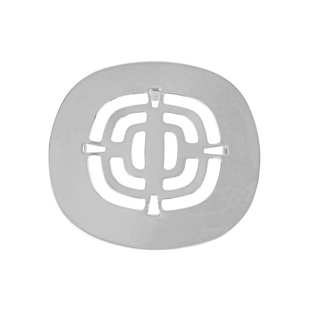 Fiat White Plastic Shower Drain Cover 4 1 2 X Best Drain Photos