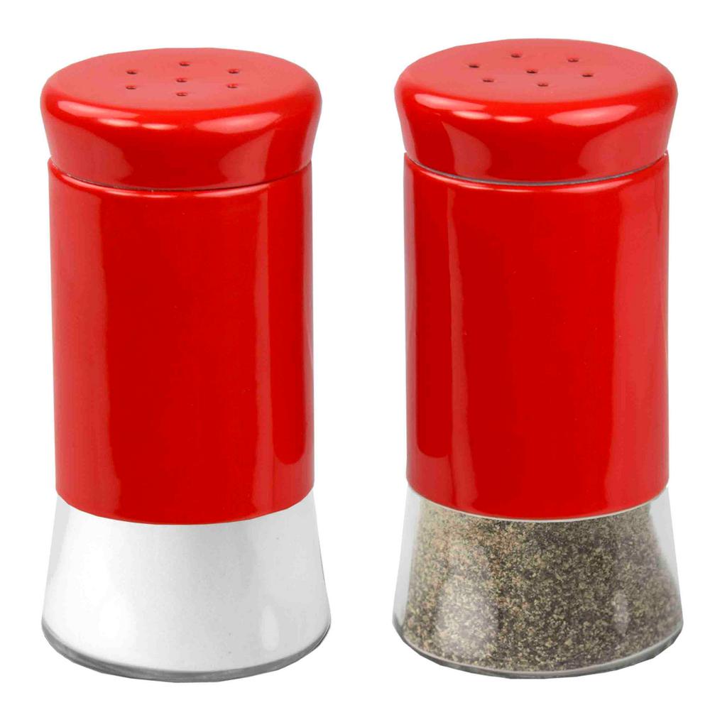 red salt & pepper shakers