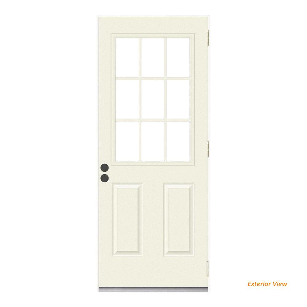Primed Jeld Wen Doors With Glass Thdjw184600164 64 1000 