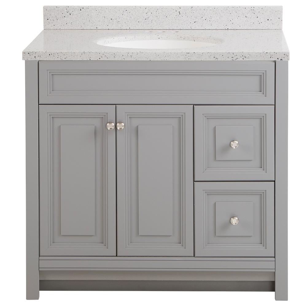 Home Decorators Collection Brinkhill 37 in. W x 22 in. D Bath Vanity in ...