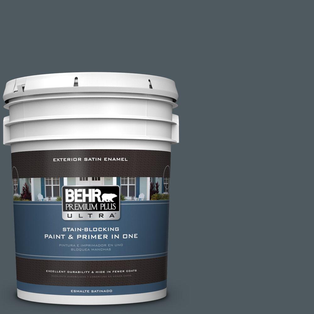 BEHR Premium Plus Ultra 5 gal. PPU2521 City Rain Satin