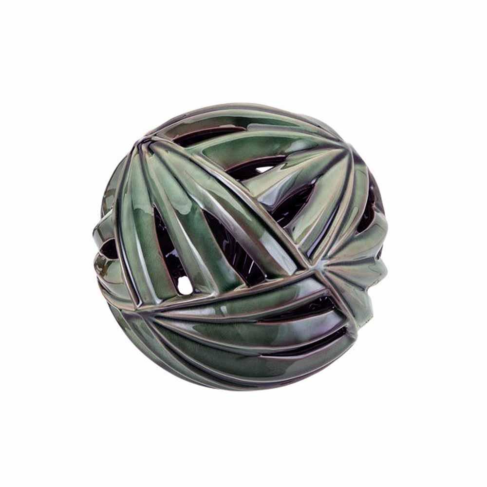 Imax Palmetto Wall Or Deco Balls Set Of 3 26239 3 The Home Depot