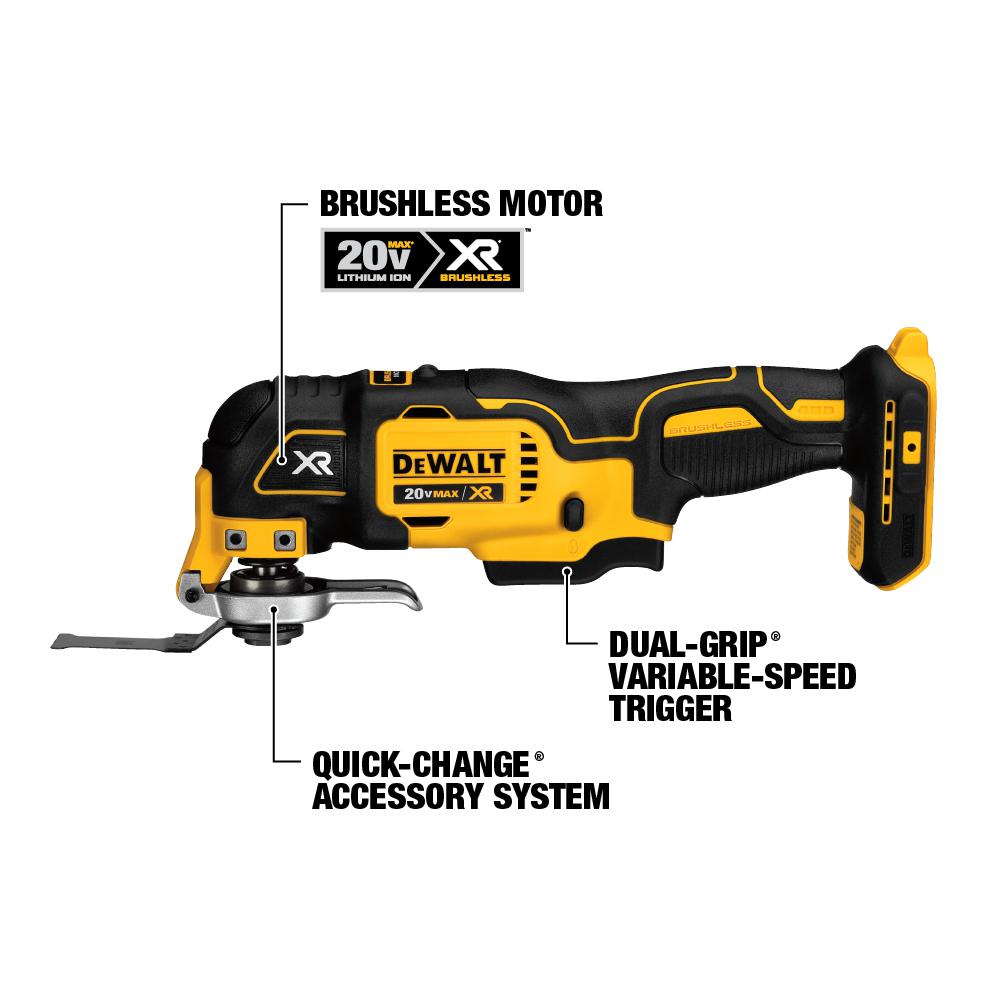 Dewalt 20 Volt Max Lithium Ion Cordless Oscillating Tool Kit W Battery 1 5ah Charger And Bag Dewalt 20 Volt Max Lithium Ion Cordless Oscillating Tool Kit W Battery 1 5ah Charger And Bag