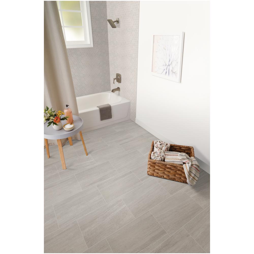 Daltile Nova Falls Gray 12 In X 24 Porcelain Floor And Wall Daltile Nova Falls Gray 12 In X 24