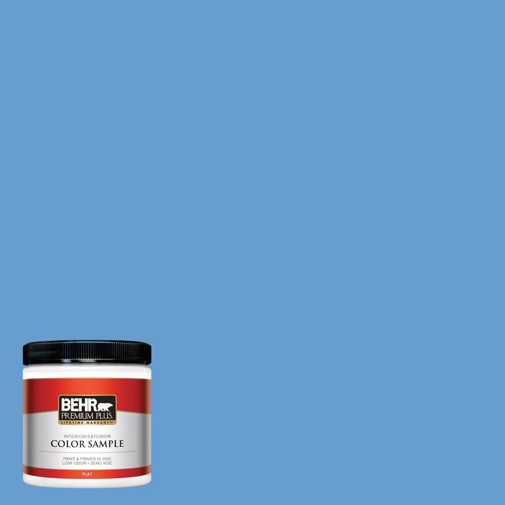 Behr Premium Plus 8 Oz 570b 5 Gulf Stream Flat Interior Exterior 570b 5 Gulf Stream Flat Interior Exterior