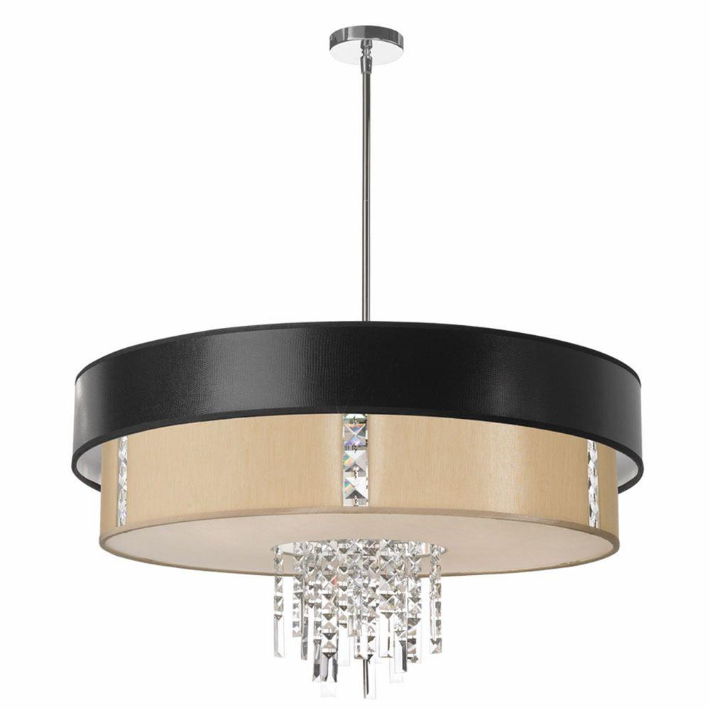 Filament Design Revel 4 Light Polished Chrome Pendant Cli Dn314022 Filament Design Revel 4 Light Polished Chrome Pendant